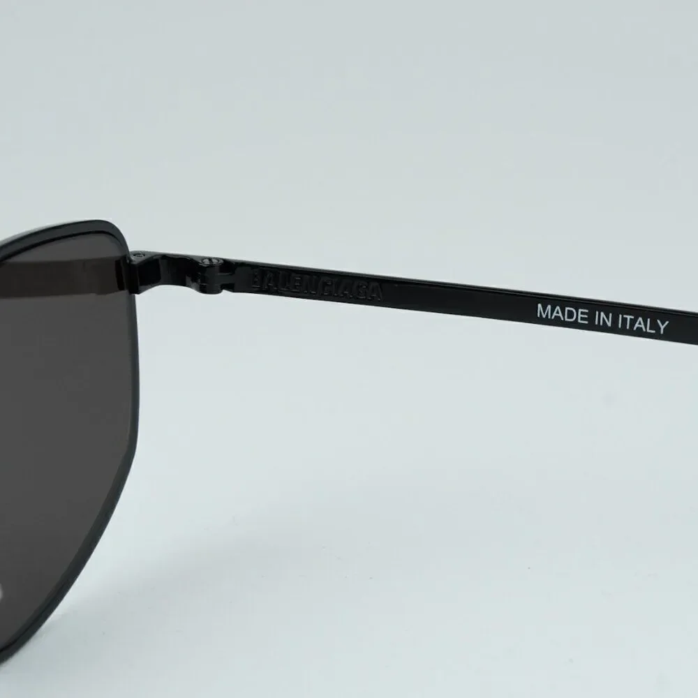 NEW Balenciaga BB0277S 001 Grey Geometric Unisex Sunglasses BB 0277S